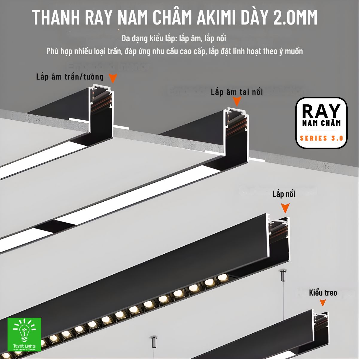 Đèn Ray Nam Châm Chip LED OSRam Cao Cấp, Chính Hãng, Giá Tốt